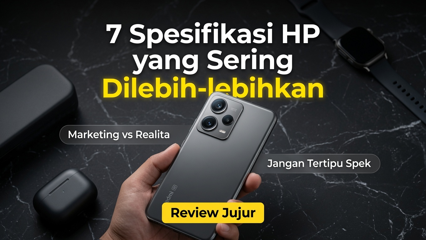7 Spesifikasi HP yang Sering Dilebih-lebihkan