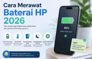 Cara Merawat Baterai HP 2026: Awet Meski Fast Charging 200W+