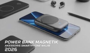 Power bank magnetik aksesoris smartphone wajib 2026