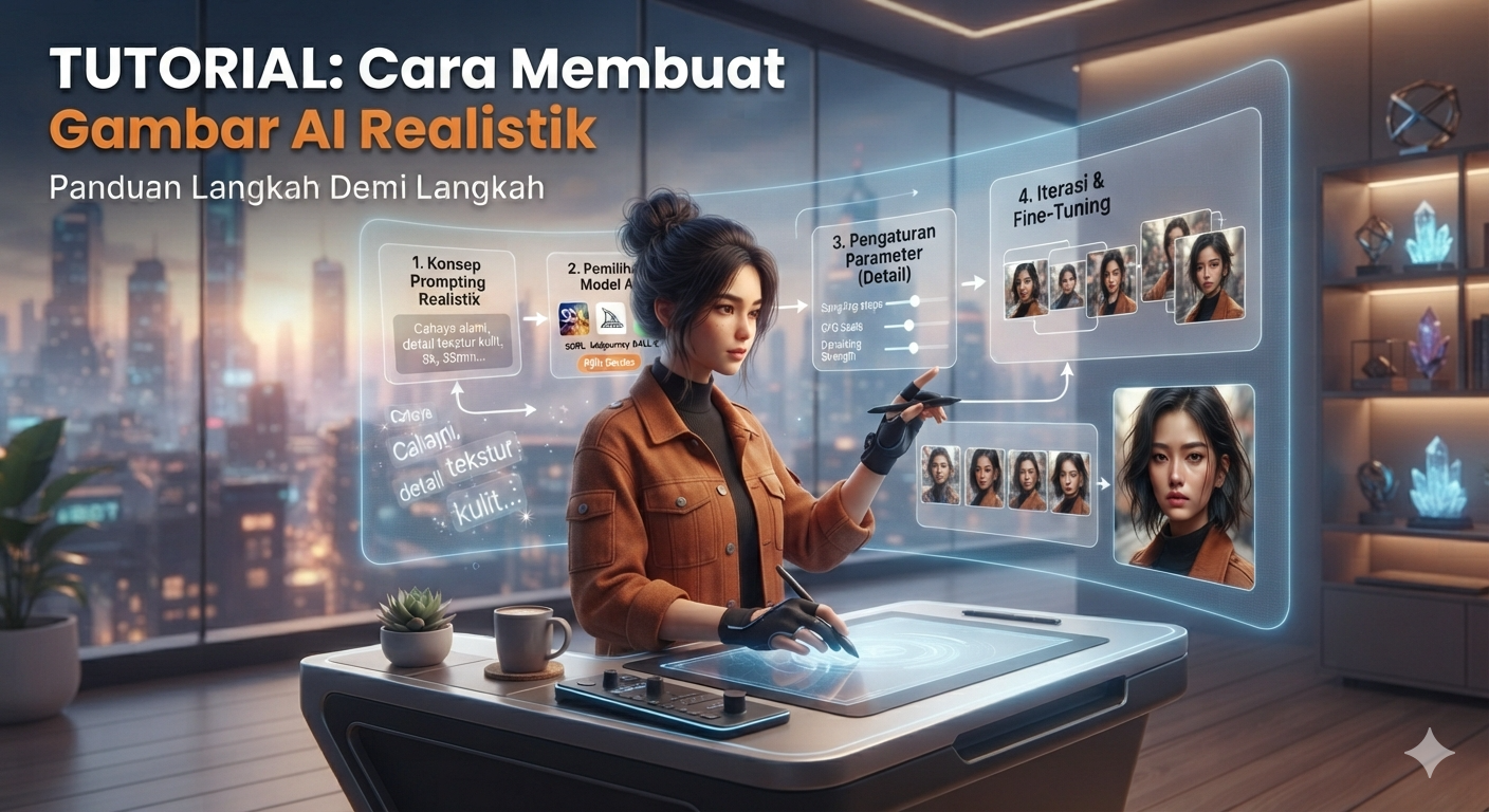 Tutorial Cara Membuat Gambar AI Realistik